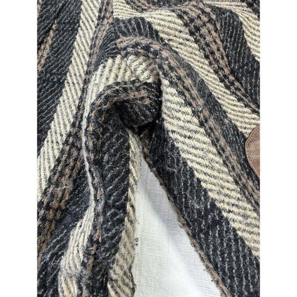 Double D Ranch Wool Western Jacket Judge Roy Bean Tweed Elbow Patches 2X READ - Picture 5 of 16